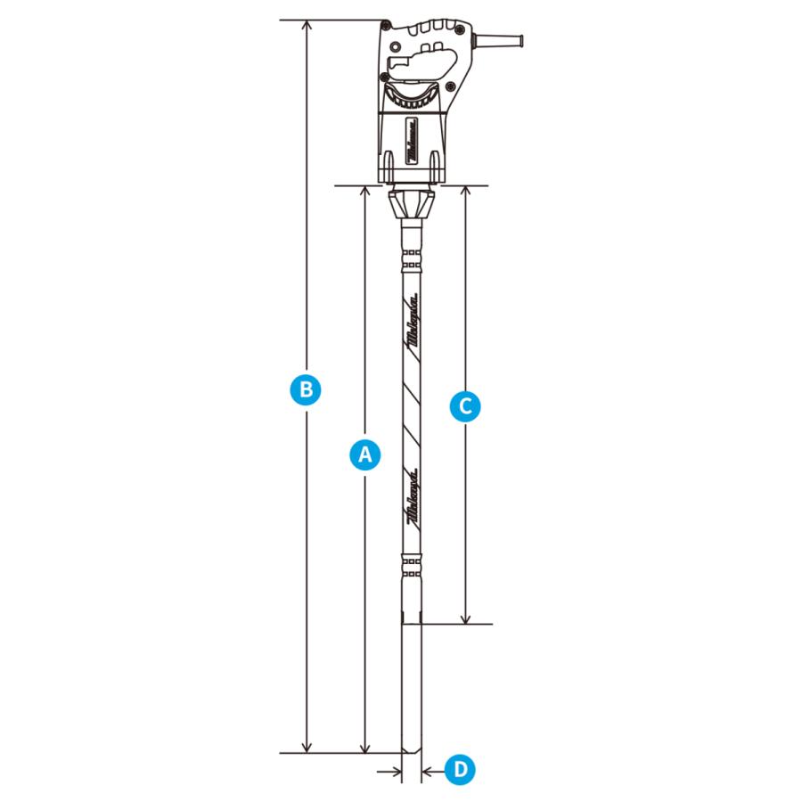 「法人限定」三笠産業 軽便バイブレーター 0.6m UM-F23 「メーカー直送・代引不可・置配不可」 |  | 01