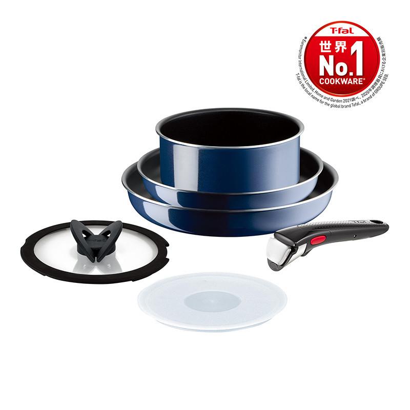 T-fal インジニオ ネオ ロイヤルブルー インテンス フライパンセット6 L43790の画像