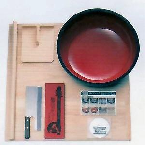 【未使用】豊稔企販　普及型麺打ちセット（大）A-1260　DVD付き　そば打ち 豊稔企販 普及型麺打セット 大 そば打ちセット A-1260 麺打入門DVD付