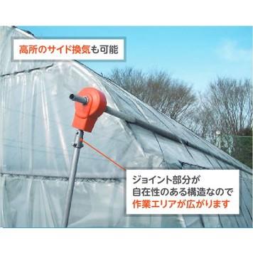 誠和 ハウス巻上げ換気装置 くるっ子 50m用 : Arclands Online 2号館
