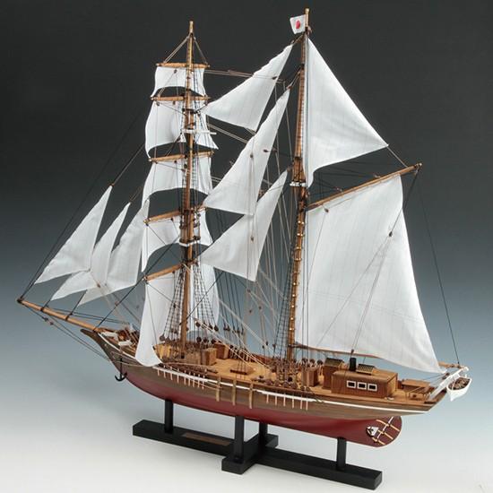 販売スペシャル ウッディジョー 木製帆船模型 1/70 忍路丸[おしょろまる] 改良版