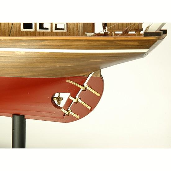 販売スペシャル ウッディジョー 木製帆船模型 1/70 忍路丸[おしょろまる] 改良版