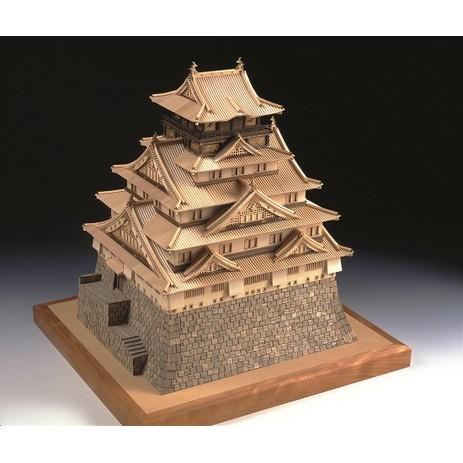 ウッディジョー 木製建築模型 「1/150大阪城天守閣」レーザーカット加工｜lamd2｜03