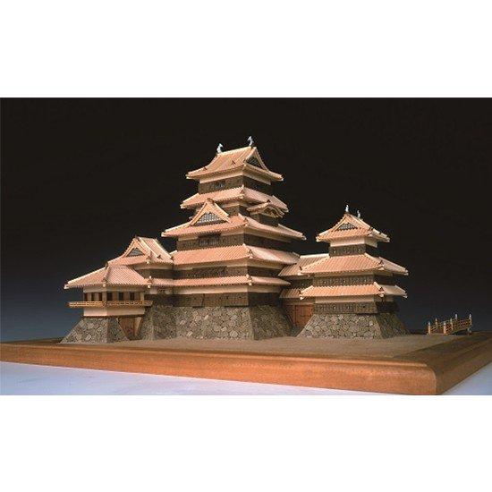 ウッディジョー 木製建築模型 1/150 松本城 : Arclands Online 2号館