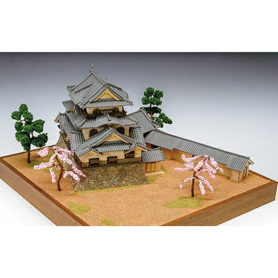 ウッディジョー 木製建築模型 1/150 彦根城 : Arclands Online 2号館