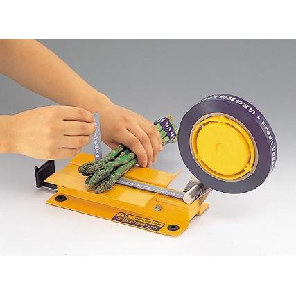 MAX おびまる手巻きテープディスペンサー HT-H1 マックス 野菜結束機 手巻き おびまる HT-H1 「メーカー直送・代引不可