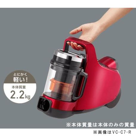 東芝 掃除機 サイクロン式クリーナー トルネオ ミニ VC-C7A-W 