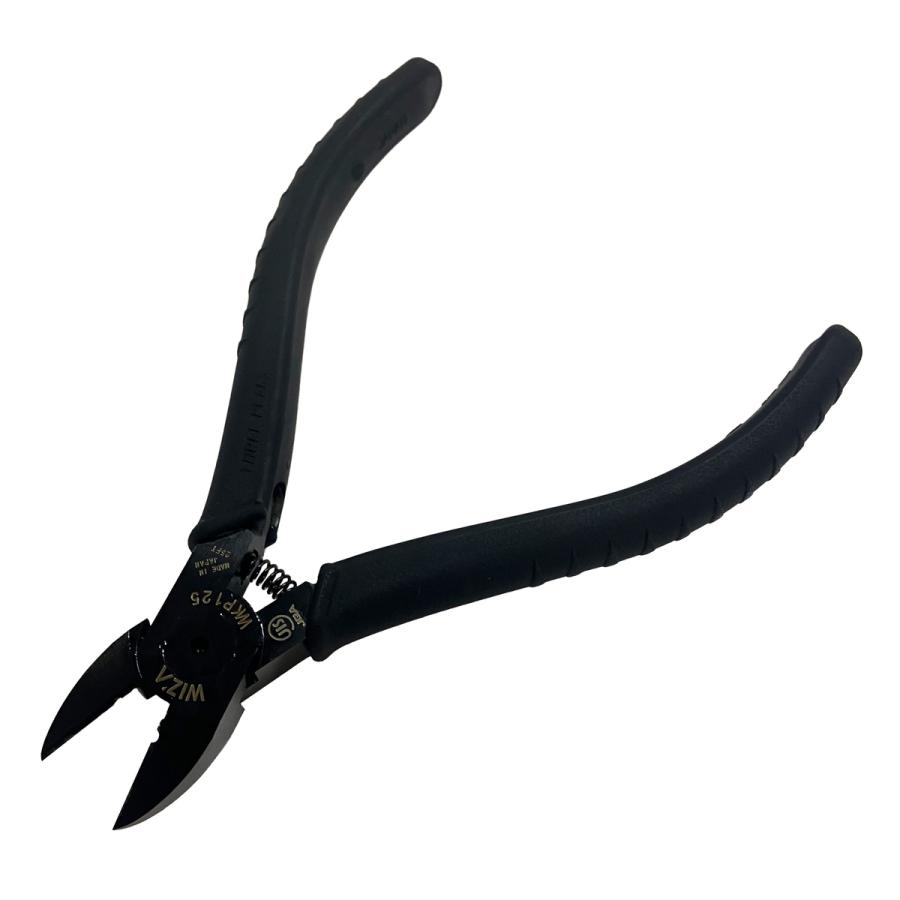 ウイザ WIZA タフブラック 強力ニッパ 125mm バネ付 WKP125 アーク