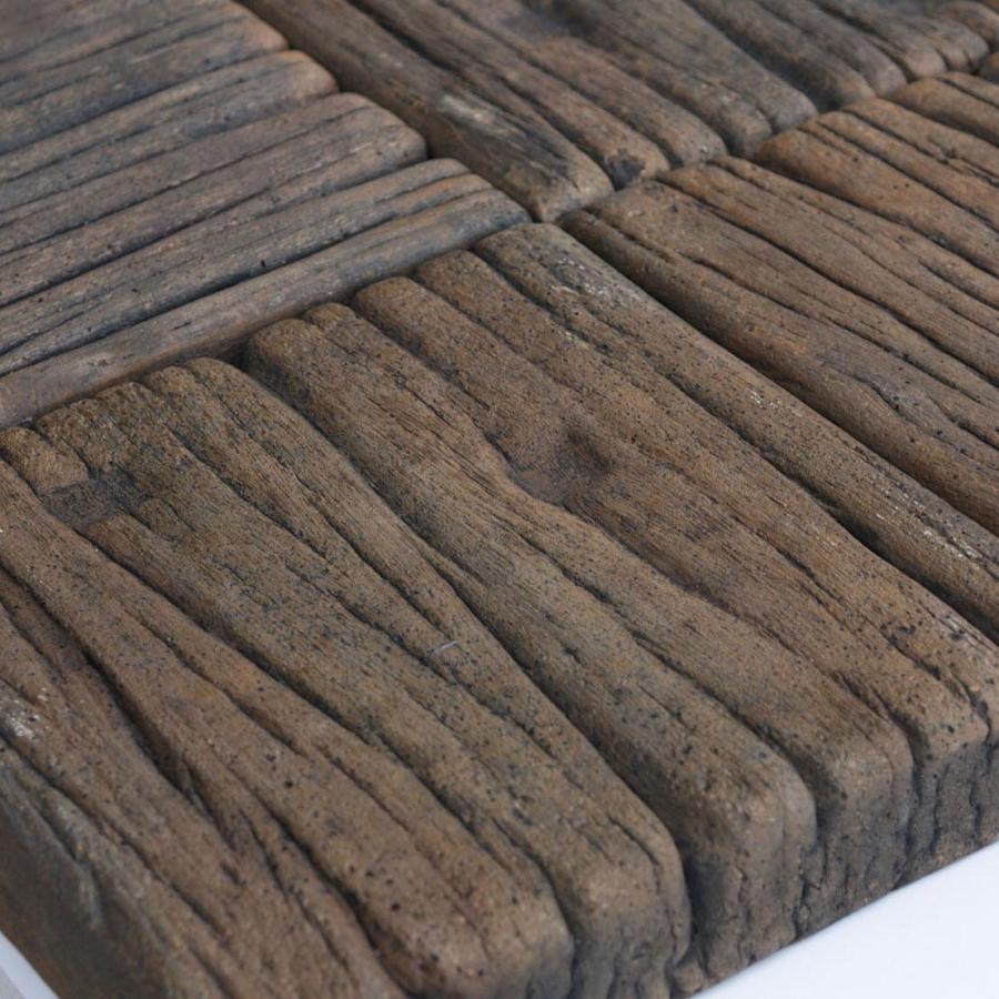 ネクスタイル 枕木風 敷材 ボードスリーパー 225×225×H40mm ×4個 BD-22