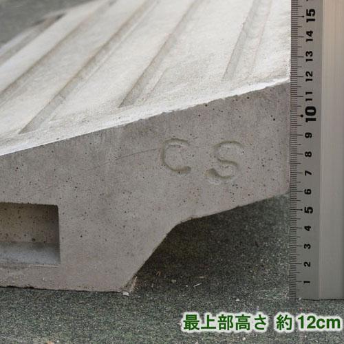 ネクスタイル コンクリートカースロープ ステップ 600×300×H120mm ×2個