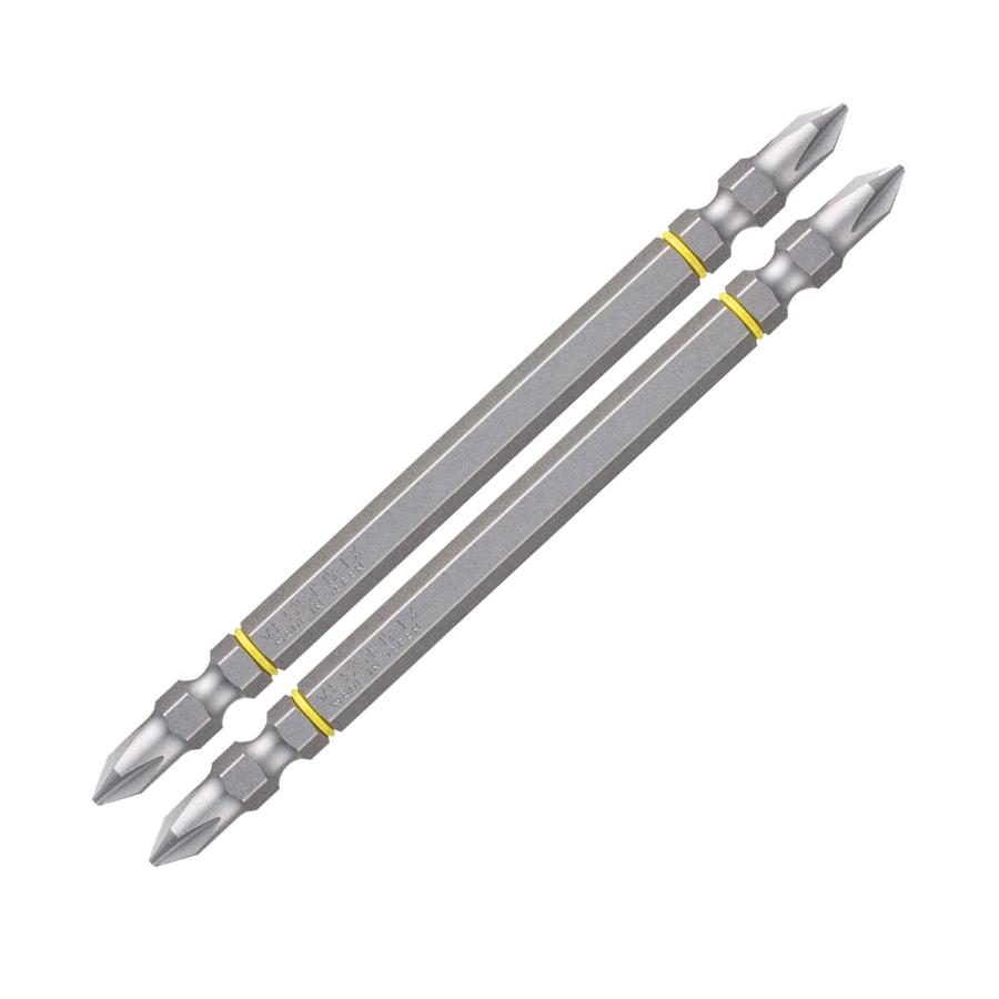 (未使用･未開封品)ベッセル(VESSEL) 両頭 スレンダービット +2×110mm 10本組 硬度:H(高硬度) AS14 ZP Amazon | 【Amazon.co.jp 限定】ベッセル(VESSEL) 両頭 スレンダー