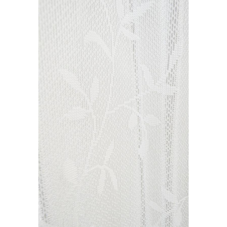 採光性裏地付レースカーテン 巾100x丈133cm アイボリー 2枚入 163113