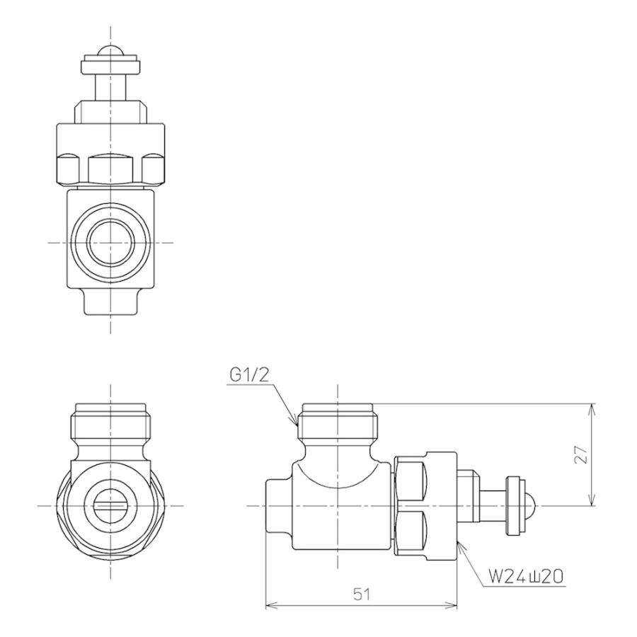 TOTO 分岐金具 ウォシュレットパーツ TCA358 : Arclands Online 2号館