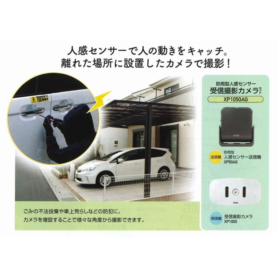 リーベックス 受信撮影カメラセット（XP1000・XP50AG） ワイヤレス 防 