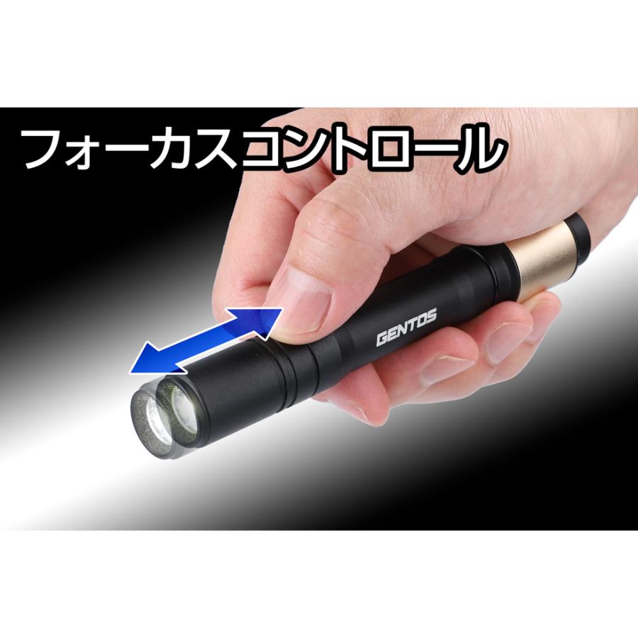 ジェントス LEDフラッシュライト ハンディライト REXEED RX-314R