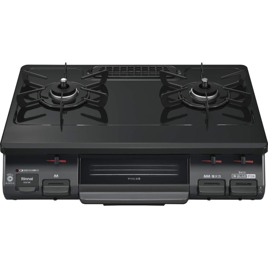 リンナイ ガステーブル LPガス LPG KG67BKR : Arclands Online 2号館 