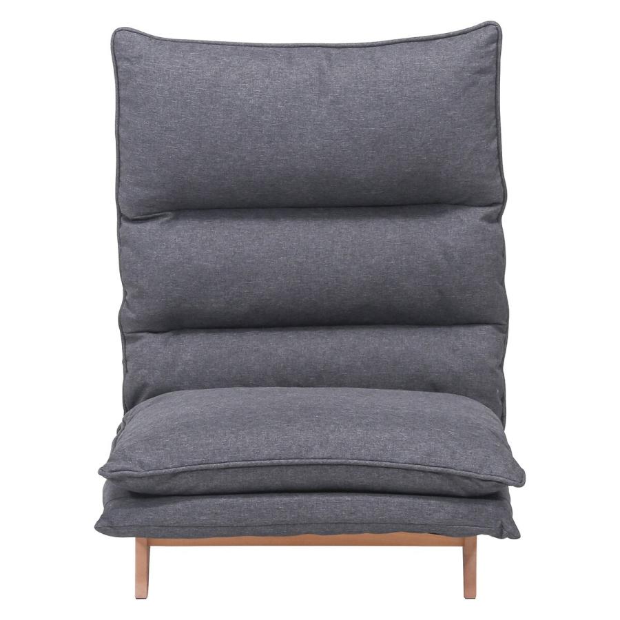 【新品・送料無料】ダブルクッション座椅子　フィット２　２Ｐ　ＤＧＹ ダブルクッション座椅子 フィット 2P ダークグレー【別送品】 | 座椅子