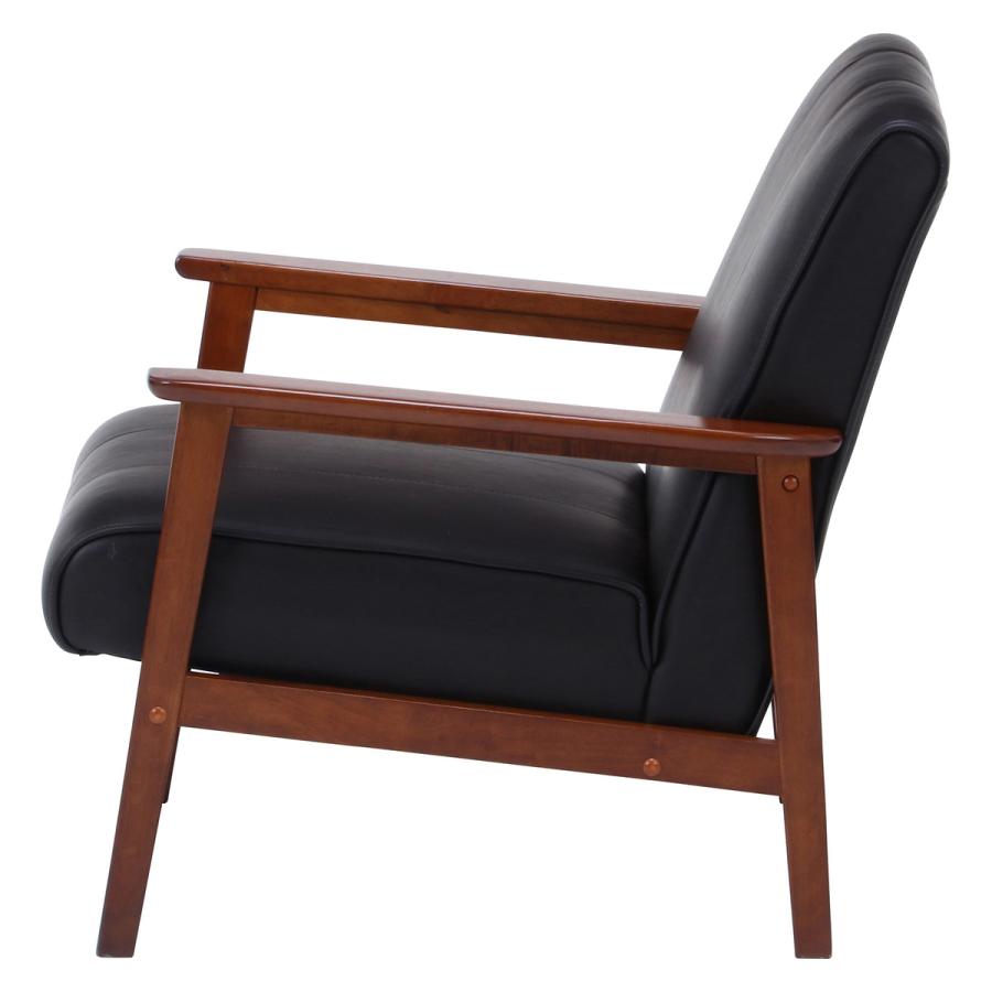 不二貿易 バイキャストPUソファーラバーズ8391Pダークブラウン #1