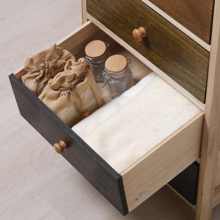 【新品・送料無料】桐製 マルチカラフル4段ボックス シンクエ 2 不二貿易 桐製 マルチカラフル4段ボックス シンクエ 2 COLOR HF05-003