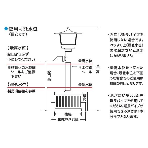 タカラ ウォータークリーナー 渓流 R TW-561 「メーカー直送・代引不可・置配不可」_2