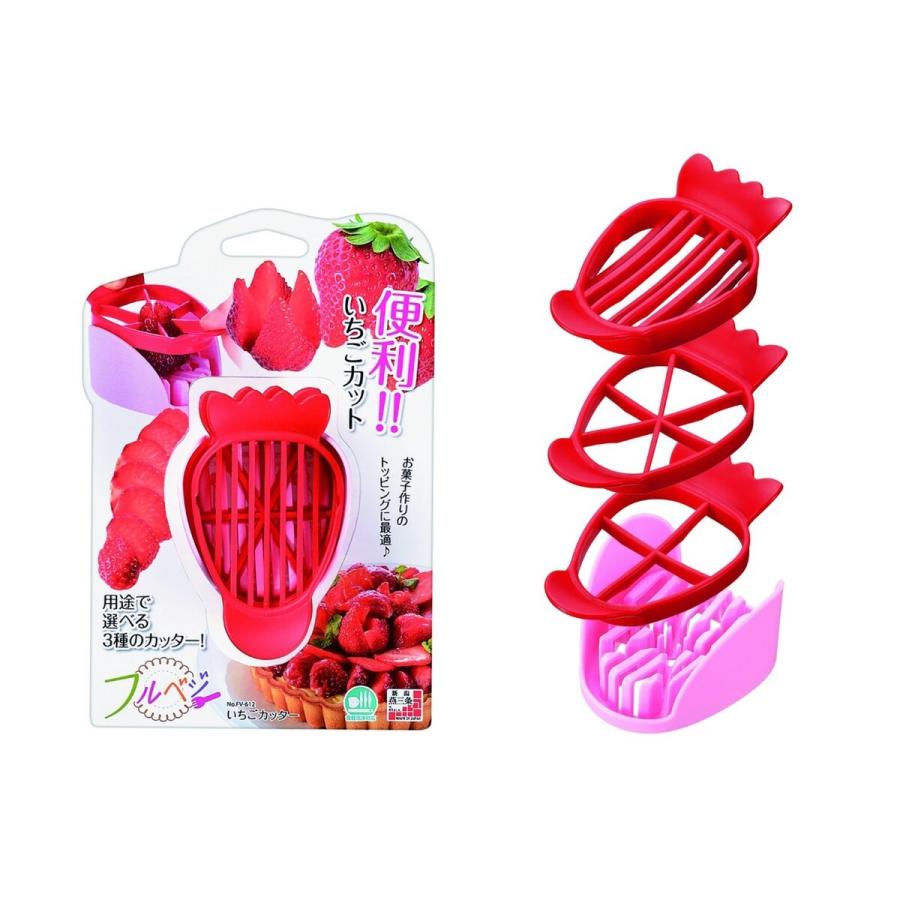 下村工業 フルベジ いちごカッター FV-612 : Arclands Online 2