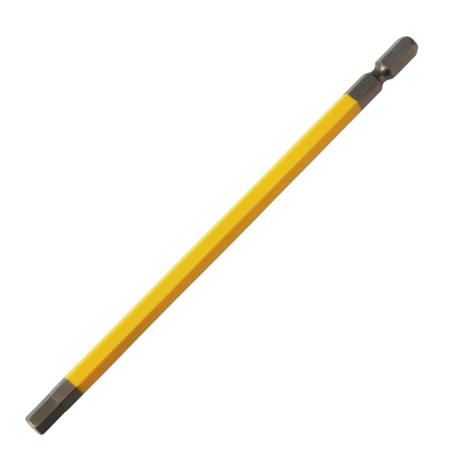 ANEX アネックス六角レンチカラービット ロング150mm 1本組 6mm ACHX