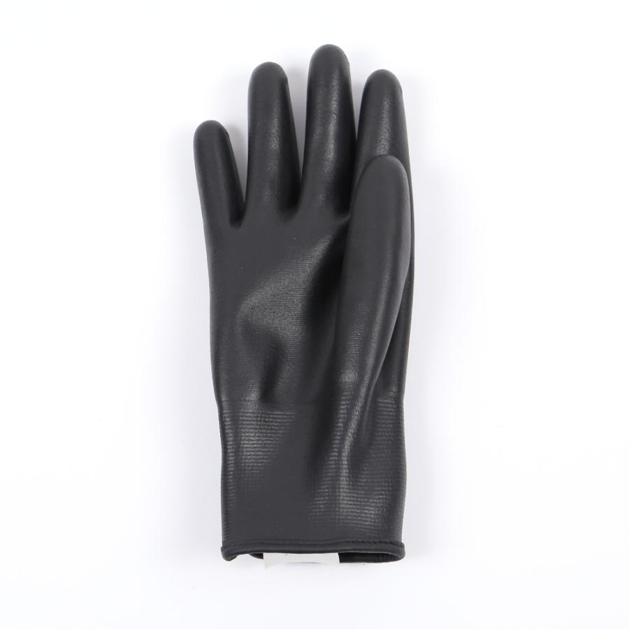 ジプロア 作業手袋 防寒ニトリル手袋 マジック付き ブラック M N-3140