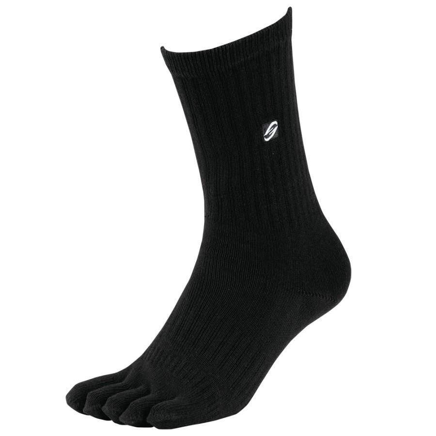 ニオイクリア×グラディエーター 作業靴下 ハイパー クルー 5本指 2P ブラック L G-8225 ×5個 セット販売 |  | 02