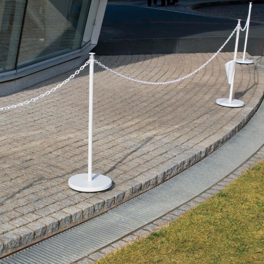 ダイム DAIM ゲートスタンド 高さ90cm×長さ3m ホワイト ×2セット