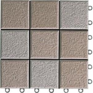 「1ケースで1個口」TOTO ユニットタイル バーセア MGシリーズ MG02 ウォームグレー AP10MG02UFRJ 10枚入り ケース販売 | 