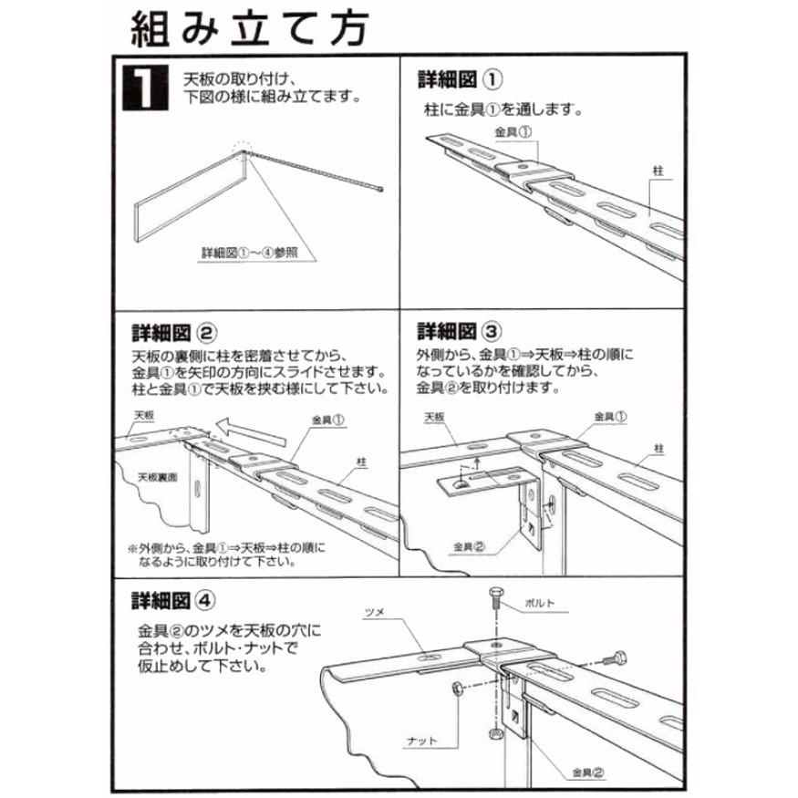 法人限定」福富士 スチールラック 130kgタイプ 幅1520×奥行475×高さ