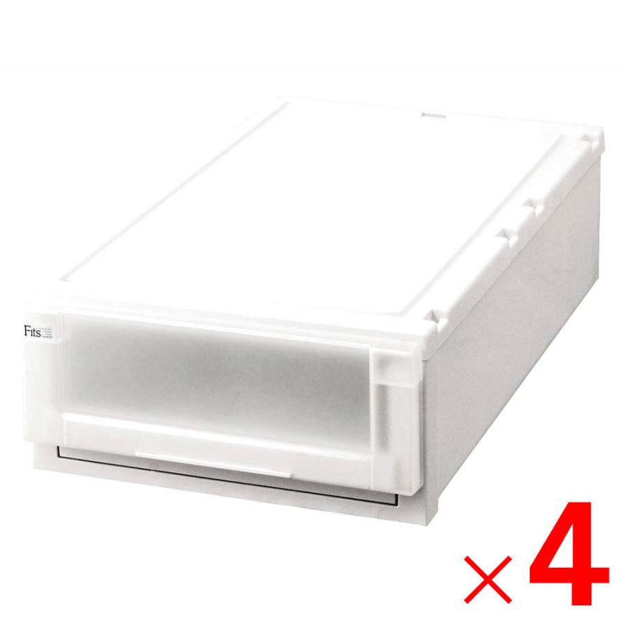 天馬　フィッツ　ユニットケース　4個セット 天馬 フィッツユニットL3918 WH ホワイト ×4個 ケース販売 : Arclands