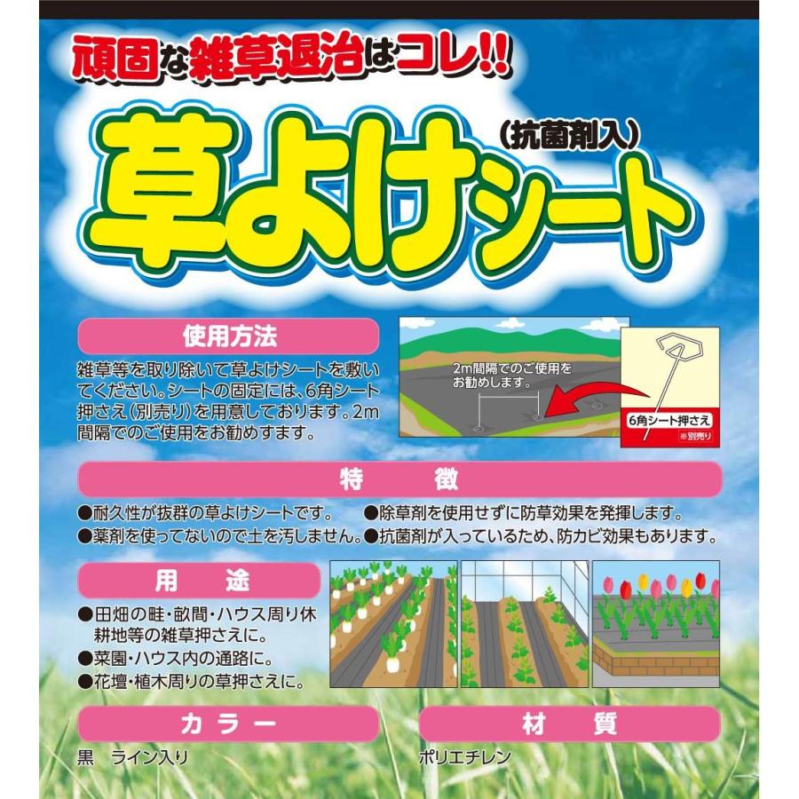 シンセイ 草よけシート 1 0ｍ ｍ 抗菌剤入り防草シート 10本セット メーカー直送 代引不可 Arcland Online Paypayモール店 通販 Paypayモール