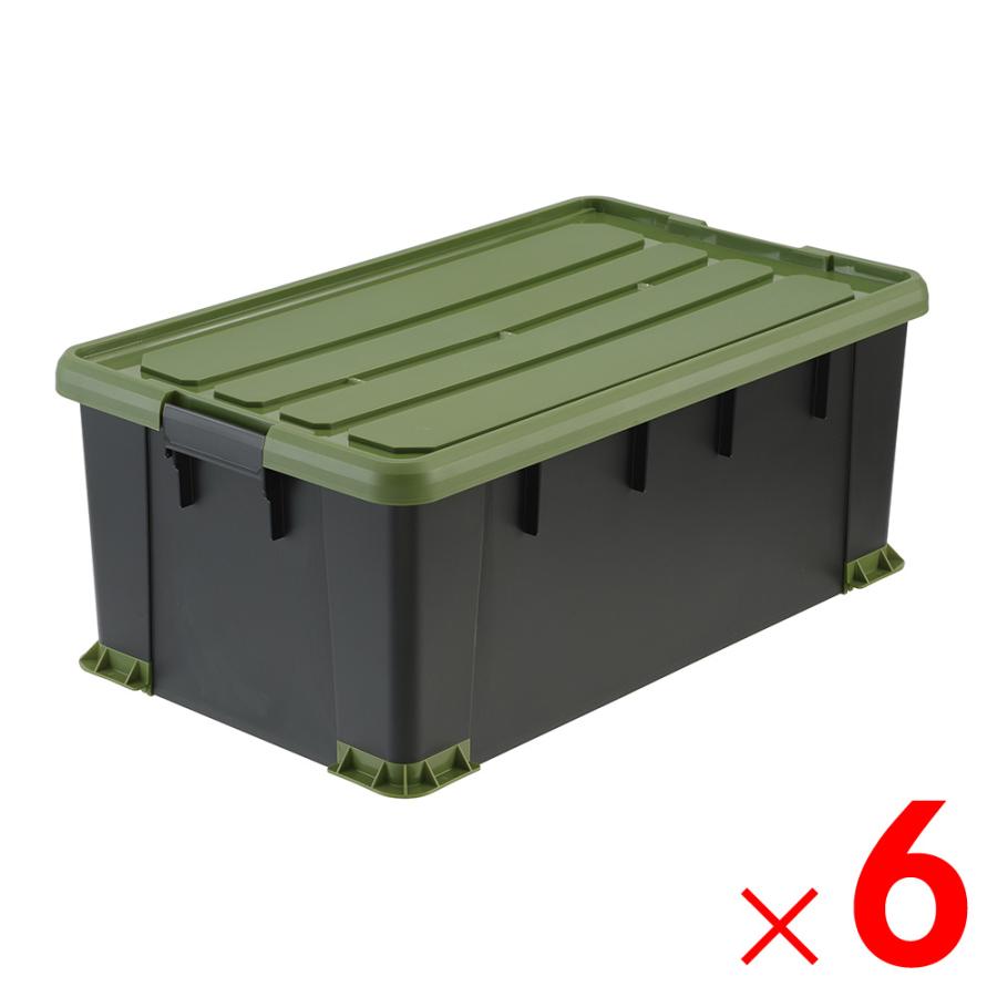 サンカ Nタフコンプラス 74-30 カーキ/ブラック ATCP-74-30×6個 セット