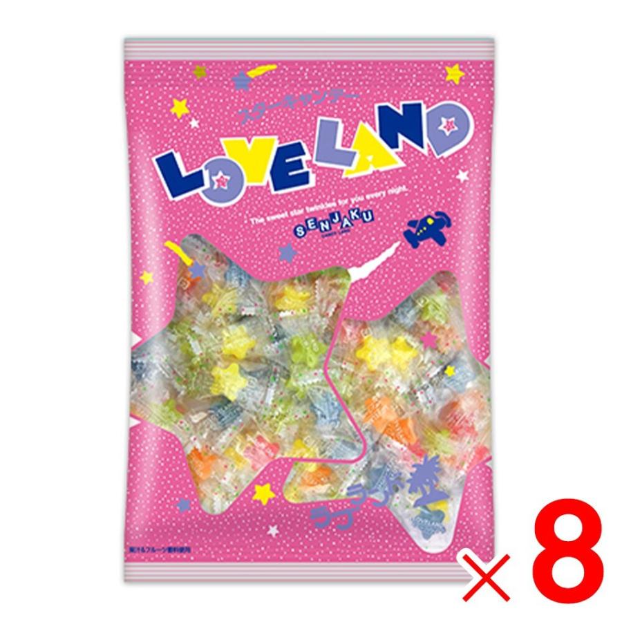 扇雀飴本舗 スターキャンデー ラブランド 1kg ×8個 セット販売 扇雀飴本舗 スターキャンデー ラブランド 1kg ×8個 セット販売