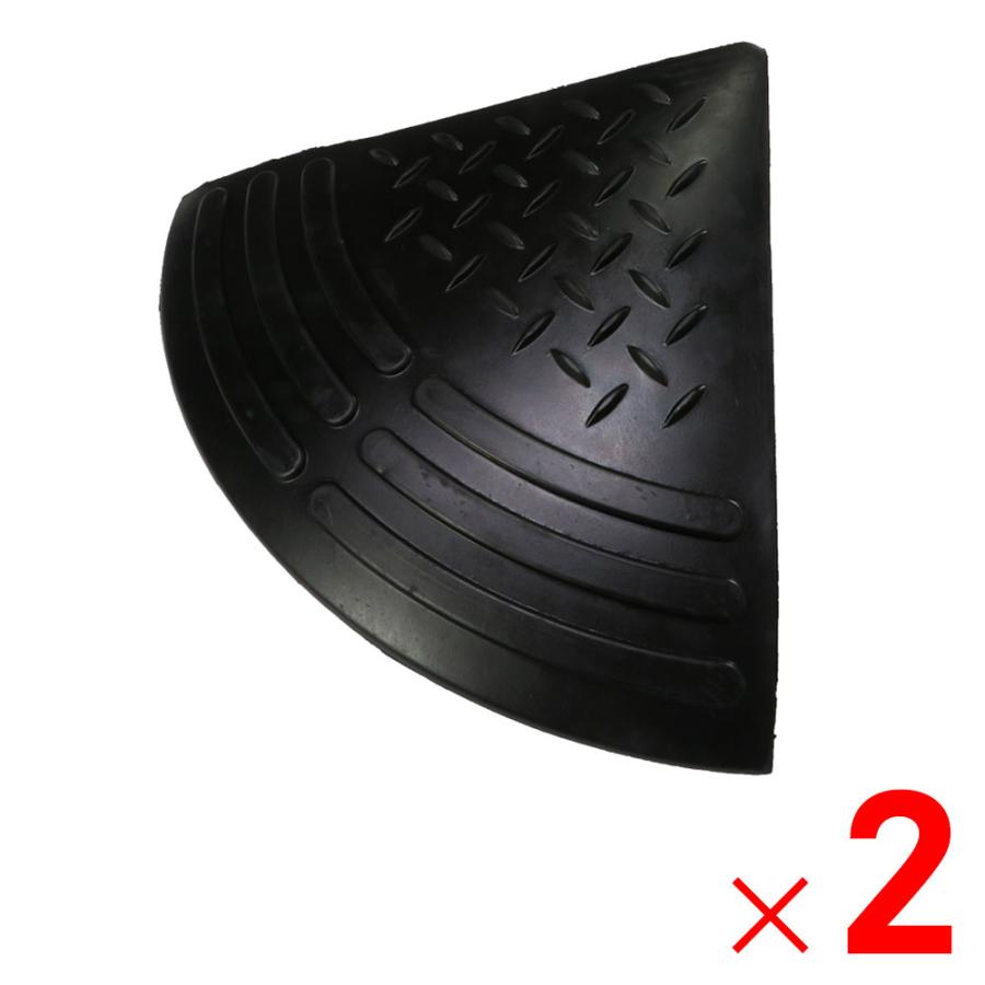 ゴム段差プレート コーナー 高さ145ｍｍ 耐荷重4ｔ 2個 ケース販売 アークランズ S Arclands Online 2号館 ヤフー店 通販 Yahoo ショッピング