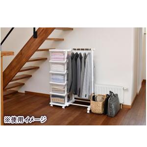 JEJ シーズユニット5段 ハンガー付 クリア×2個 ケース販売 |  | 02