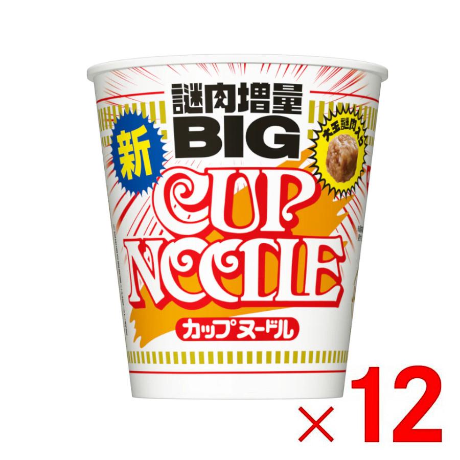 6箱まで1個口 日清カップヌードルビッグ×12個 ［ケース販売