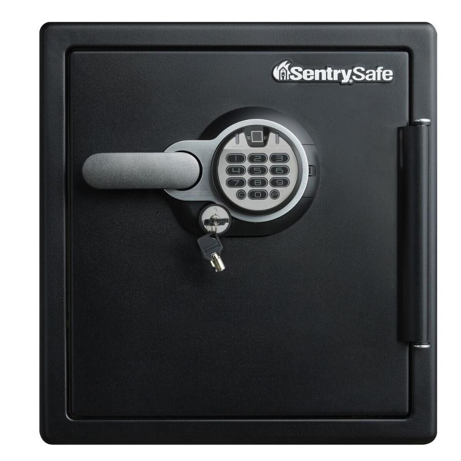 セントリー SENTRY 指紋認証型テンキー式 1時間耐火耐水金庫 JFW123BTL