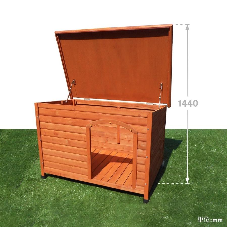 犬小屋 片屋根木製犬舎 Lサイズ 屋外 中型・大型犬 DHW1018-L 「大型便・時間指定不可」 アークランズ :040001891164:Arclands Online ヤフー店 - 通販 - Yahoo!ショッピング 犬小屋 片屋根木製犬舎 Lサイズ 屋外 中型・大型犬 DHW1018-L 「大型便・時間指定不可」 アークランズ :040001891164:Arclands Online ヤフー店 - 通販 - Yahoo!ショッピング