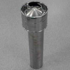 グリーンライフ 家庭用ステンレス焼却器 OED-80S・OED-60S・ED-60S・80S共通 煙突A-トップ部分（Yahoo!・Arclands Online ヤフー店）
