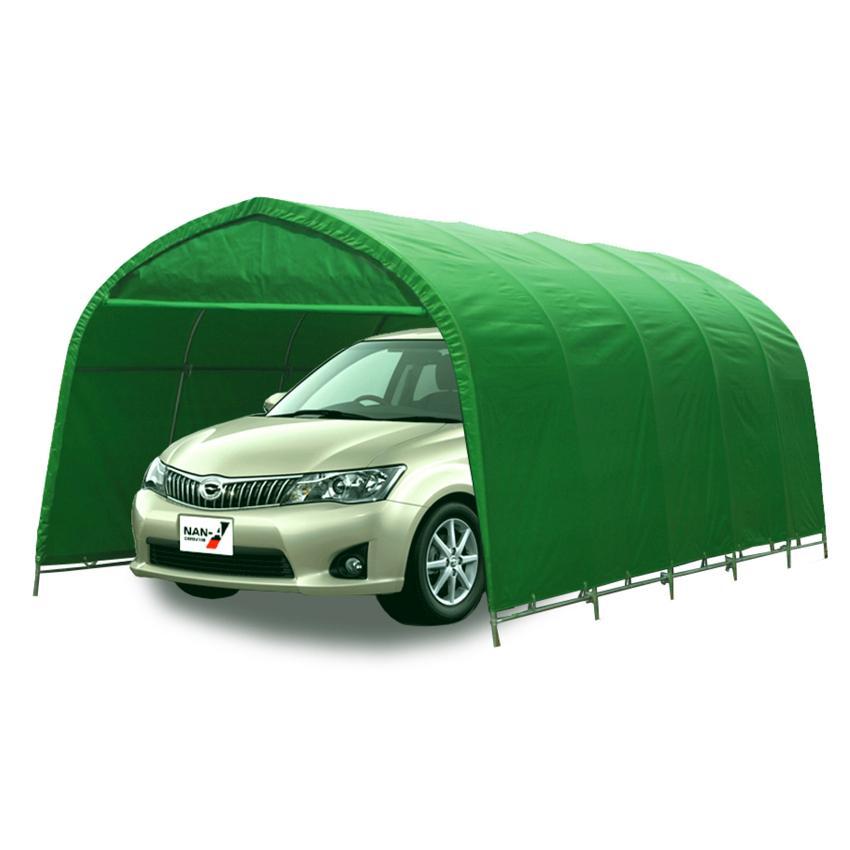 「法人限定」南栄工業 パイプ車庫 埋め込み式 678MMG 「メーカー直送・代引不可・置配不可・配送地域限定」 | 