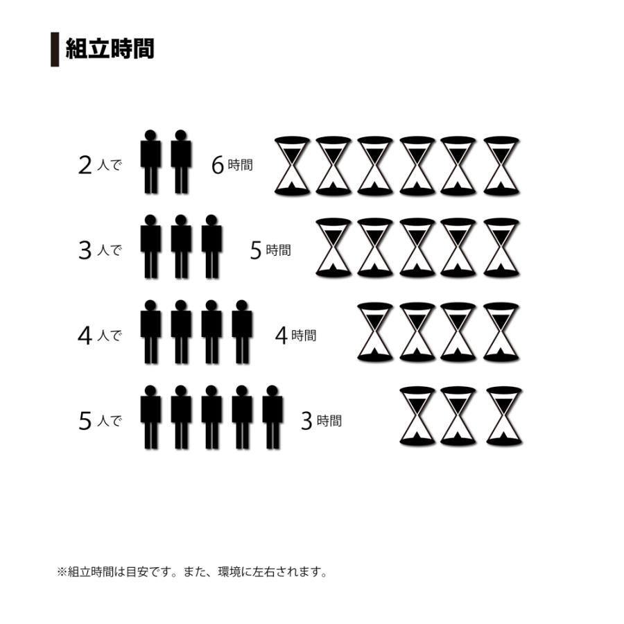 「法人限定」南栄工業 パイプ車庫 2540UMSV 「メーカー直送・代引不可・置配不可・配送地域限定」 |  | 05