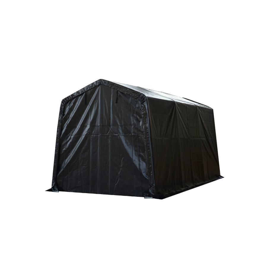 「法人限定」南栄工業 パイプ車庫 マルチストレージ 2748B BK 「メーカー直送・代引不可・置配不可・配送地域限定」 | 