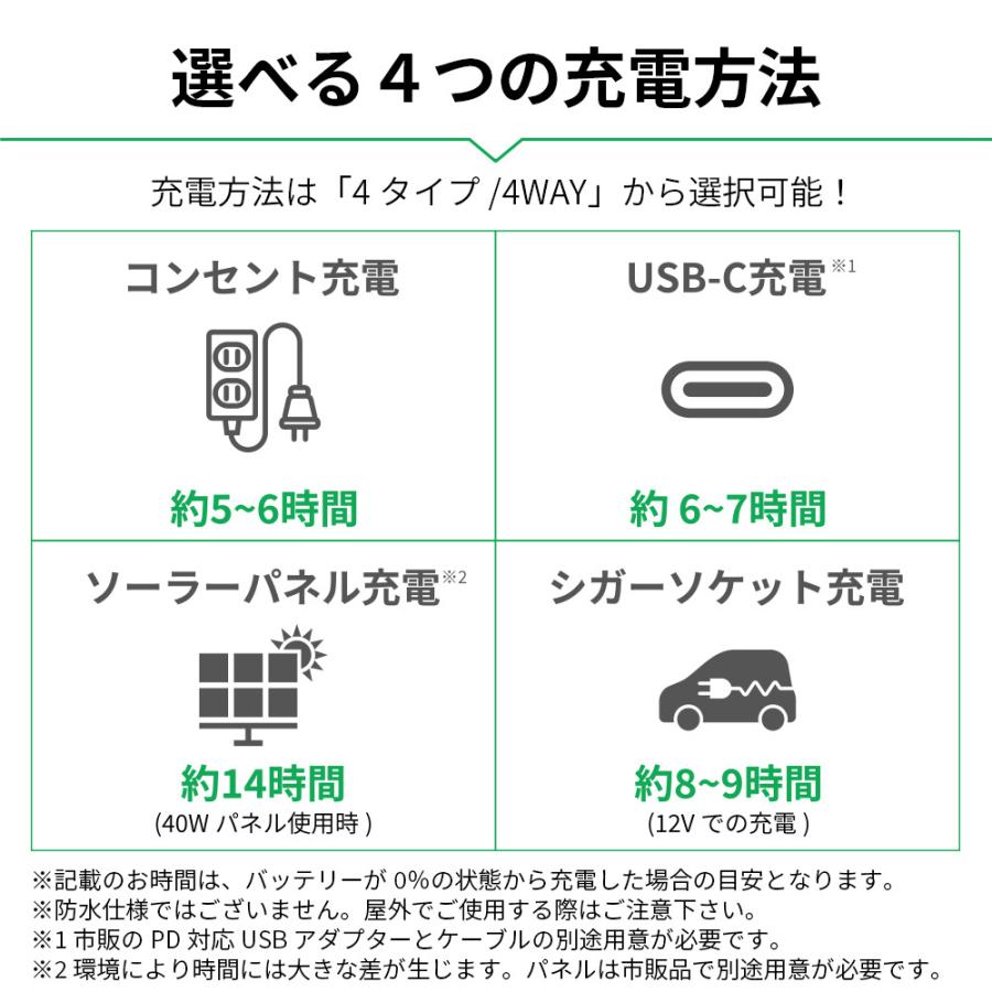 JJPRO ポータブル電源300 JP01-PB1-300 「メーカー直送・代引不可・配送地域限定」 : 452480414244 :  Arclands Online ヤフー店 - 通販 - Yahoo!ショッピング