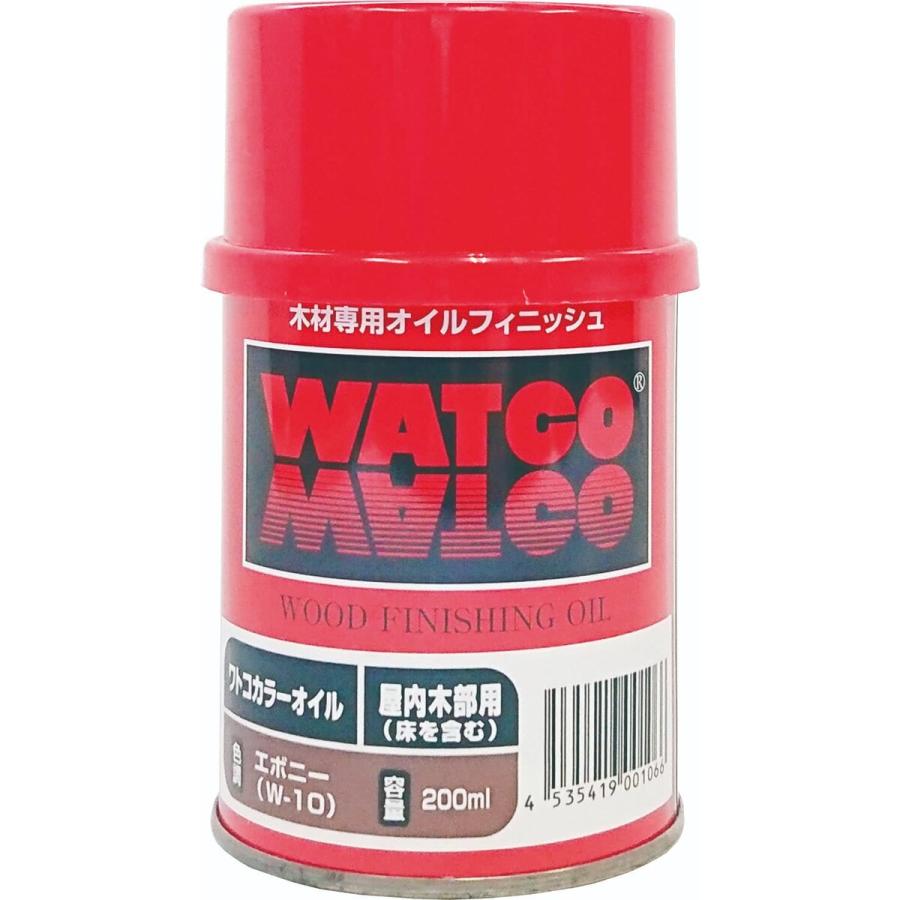 ワトコオイル エボニー W10 200ml : Arclands Online ヤフー店 - 通販 
