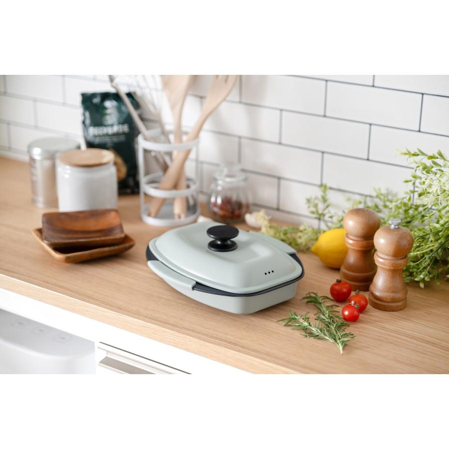 武田コーポレーション 電子レンジ専用調理器GRスクエア DRC-SMGR