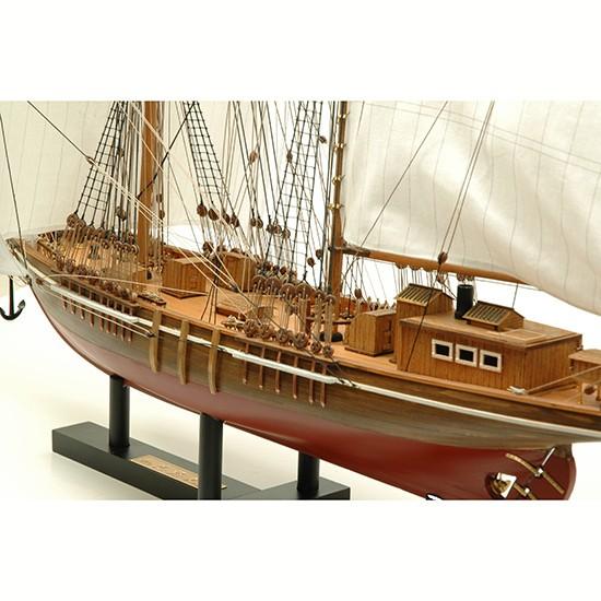 ウッディジョー 木製帆船模型 1/70 忍路丸[おしょろまる] 改良版 約 　