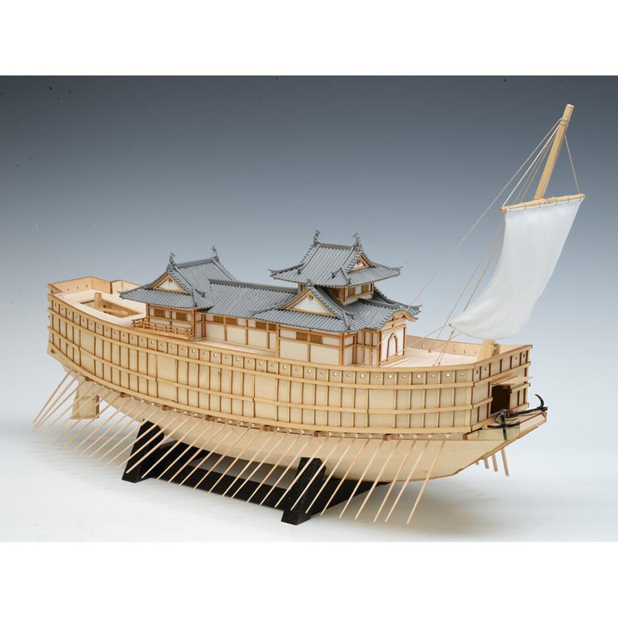 ウッディジョー 木製建築模型 1/100 安宅船 : Arclands Online ヤフー