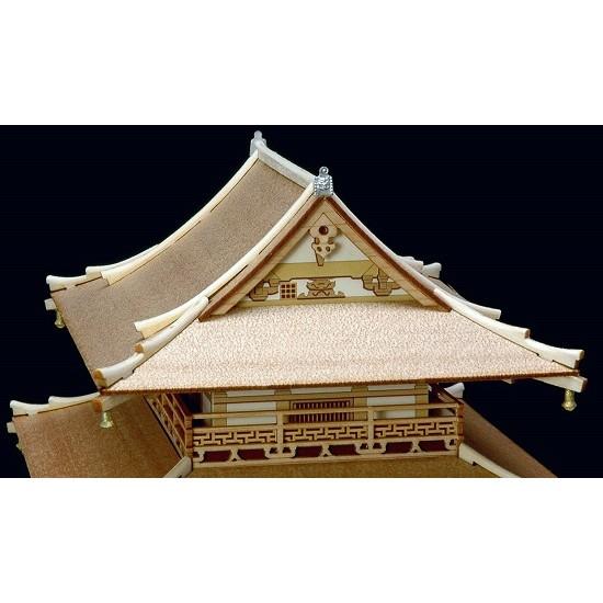 ウッディジョー 木製建築模型 「1/150 法隆寺 中門」レーザーカット加工｜lamd｜04